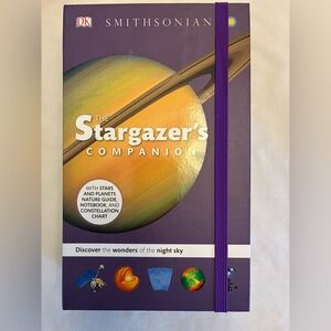 Smithsonian/ the stargaze‘s companion book w/guide, constellation chart,notebook